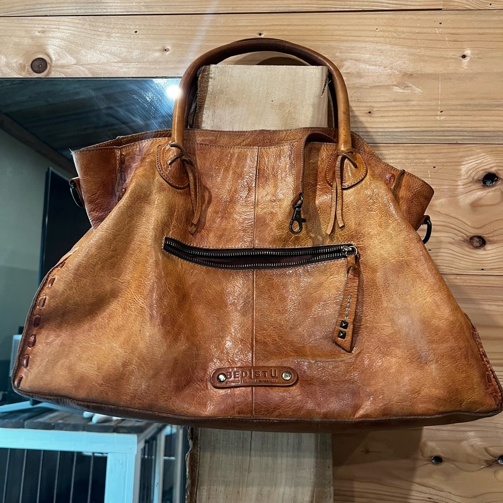 Bed Stu Leather Rockaway Purse